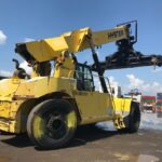 Hyster HR45-31 reach stacker forklift