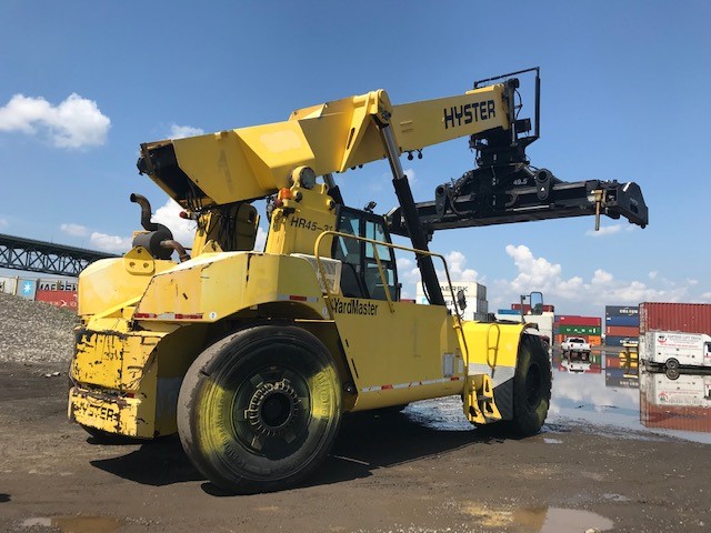 Hyster HR45-31 reach stacker forklift