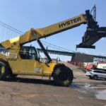 Hyster HR45-31 reach stacker forklift