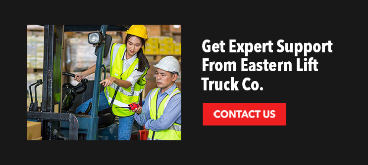 Get Expert Support From Eastern Lift Truck Co.