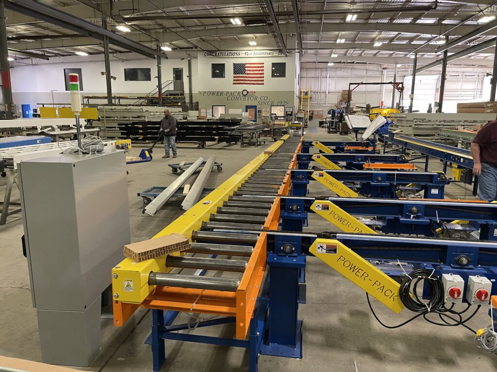 Power Pack Chain Transfer Conveyor